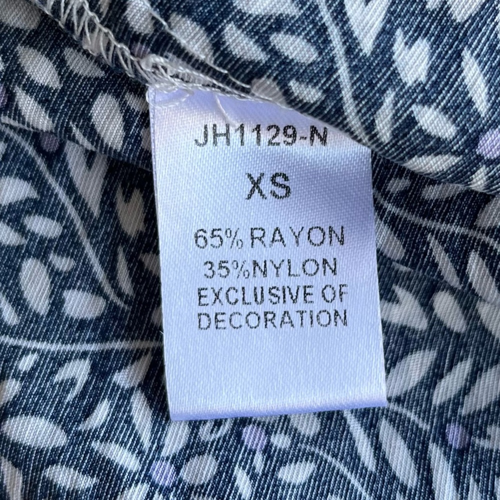 Thml Patterned Sleeveless Boho Blouse - Size Xs - image 7